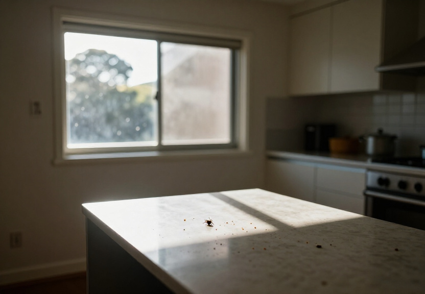 Rodent activity in a kitchen pantry in Harrington Park